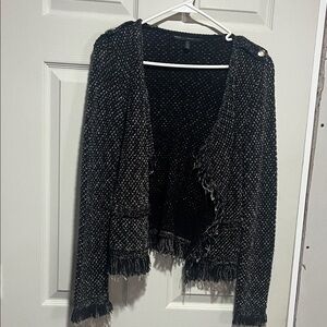 Chic Black and White Women's Sweater